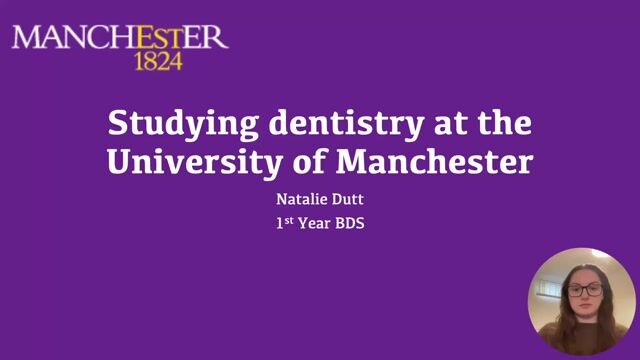 Studying Dentistry at Manchester